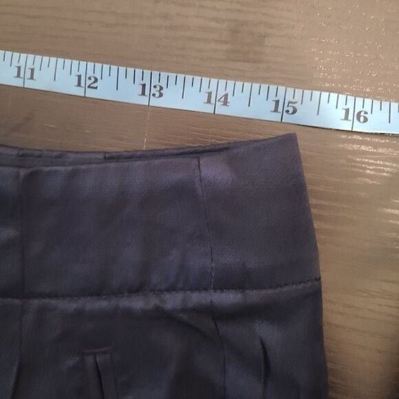 GAP Flowy Satin Ankle Pants – Navy, Size 8 - Picture 4 of 8